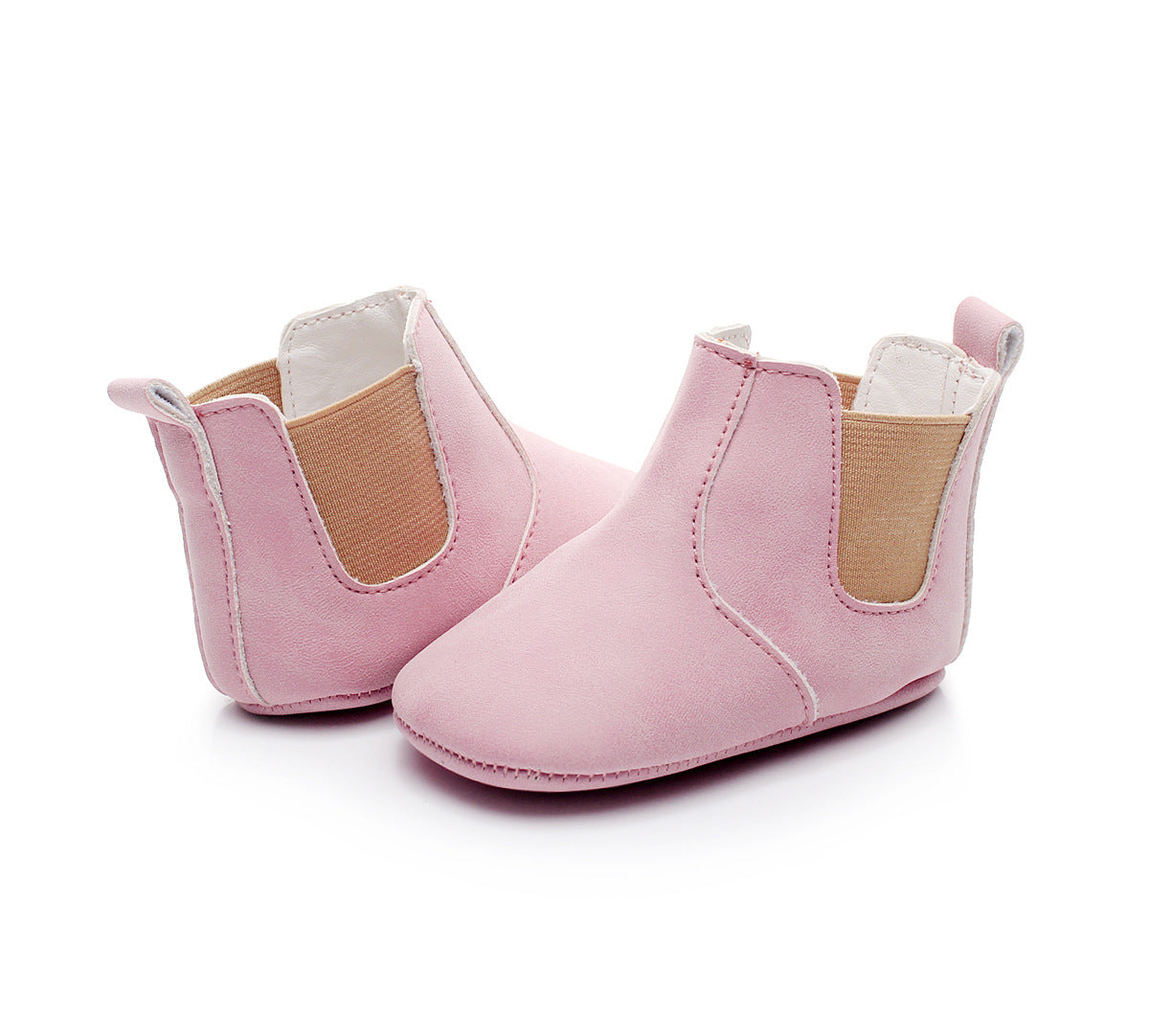 Chaussures pour bébé élastiques en PU souple