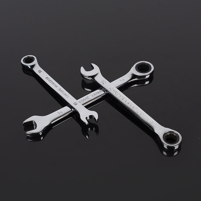 Dual-Action Universal Combination Wrench Tool Set