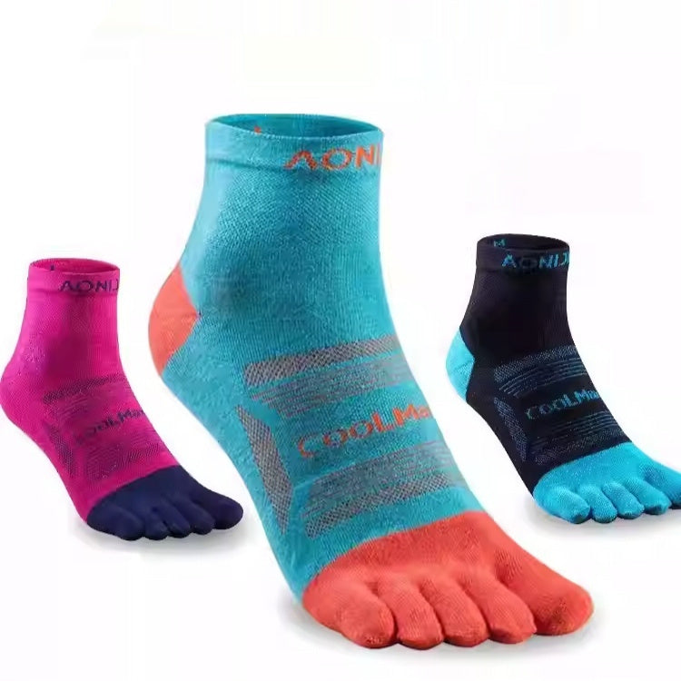 Men's And Women's Sports Running Marathon Trail Hiking Split Toe Socks