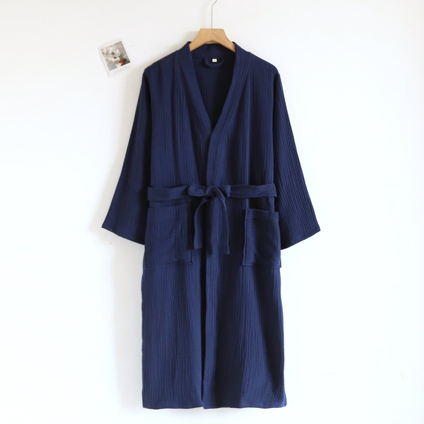 Pure Cotton Four-season Three-layer Gauze Bathrobe
