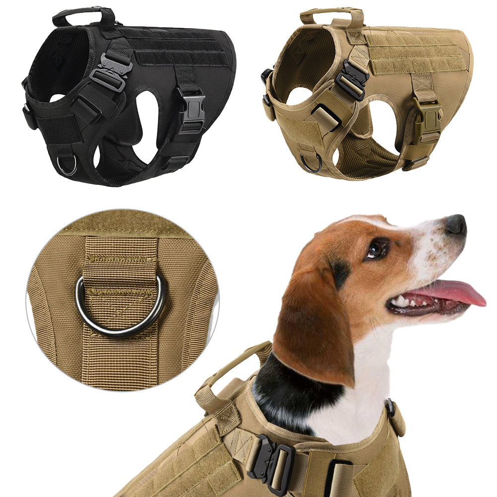Harnais Tactique K9 Ultra-Résistant - Confort & Contrôle Maximum