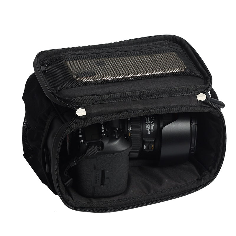Multifunctional bicycle front bag