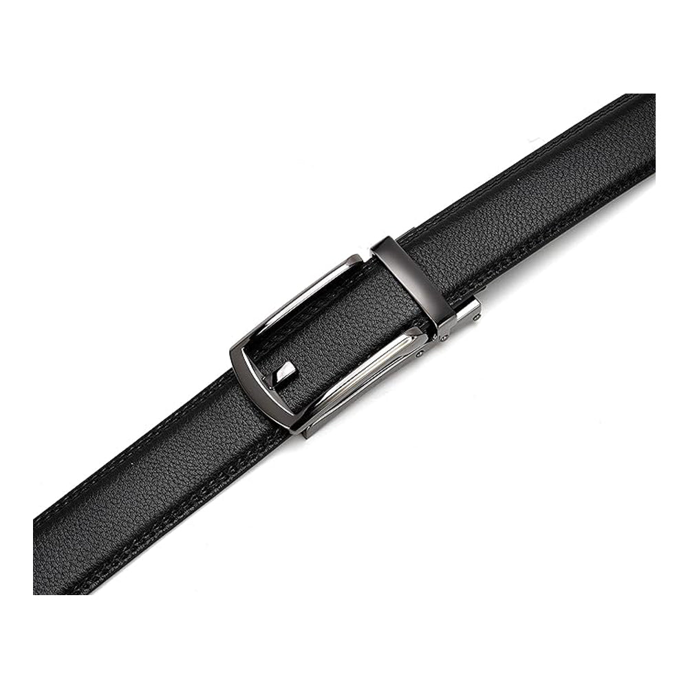 Ratchet Boy Belt With Snap Closure Adjustable For Casual And Formal Wear