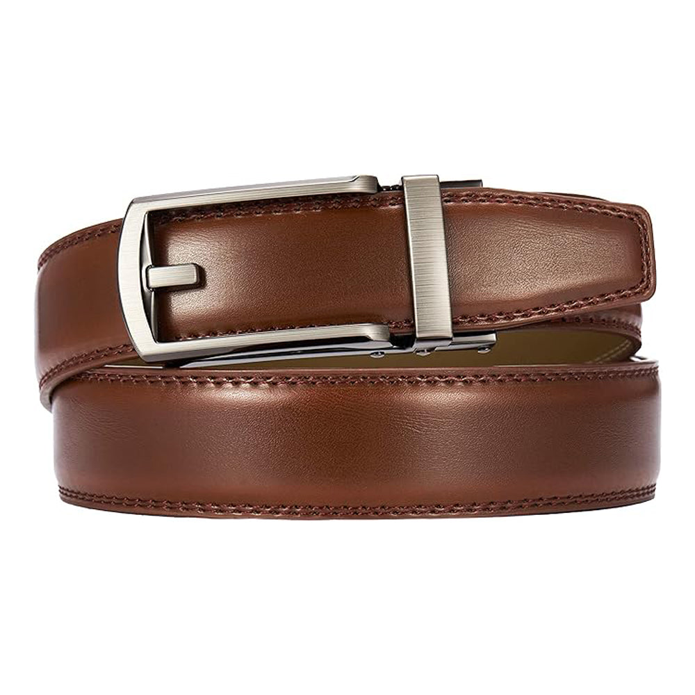 Ratchet Boy Belt With Snap Closure Adjustable For Casual And Formal Wear