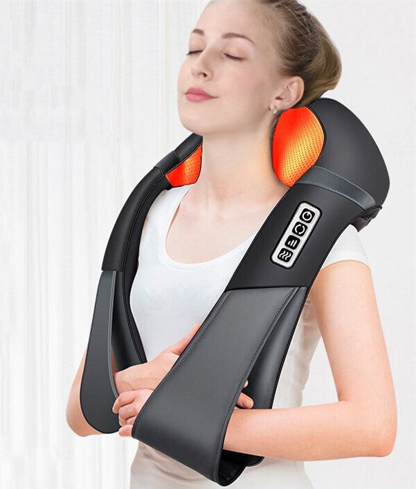 Châle de Massage Cervical & Épaules (Pétrissage 4D)