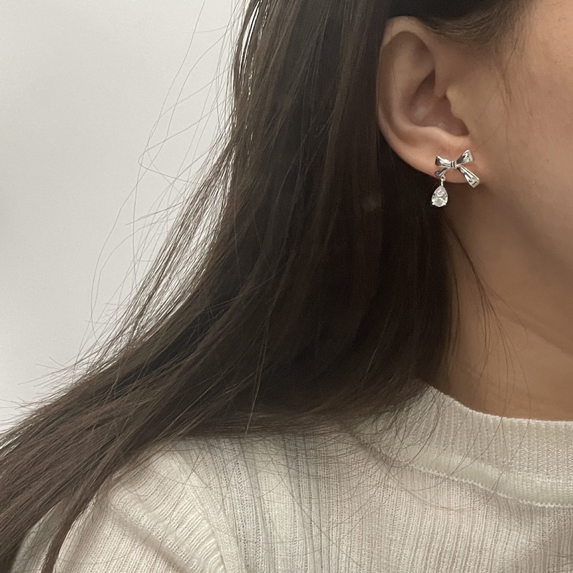 Fashionable Bow-Knot Minimalist Stud Earrings