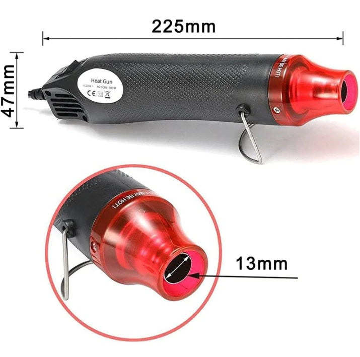Mini Pistolet Thermique Pro – 300W pour Bricolage & Précision.