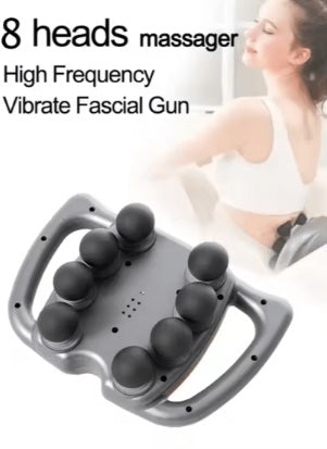 Pistolet de Massage Musculaire 8D (Haute Fréquence)