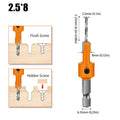 Woodworking Bit With Hexagonal Handle