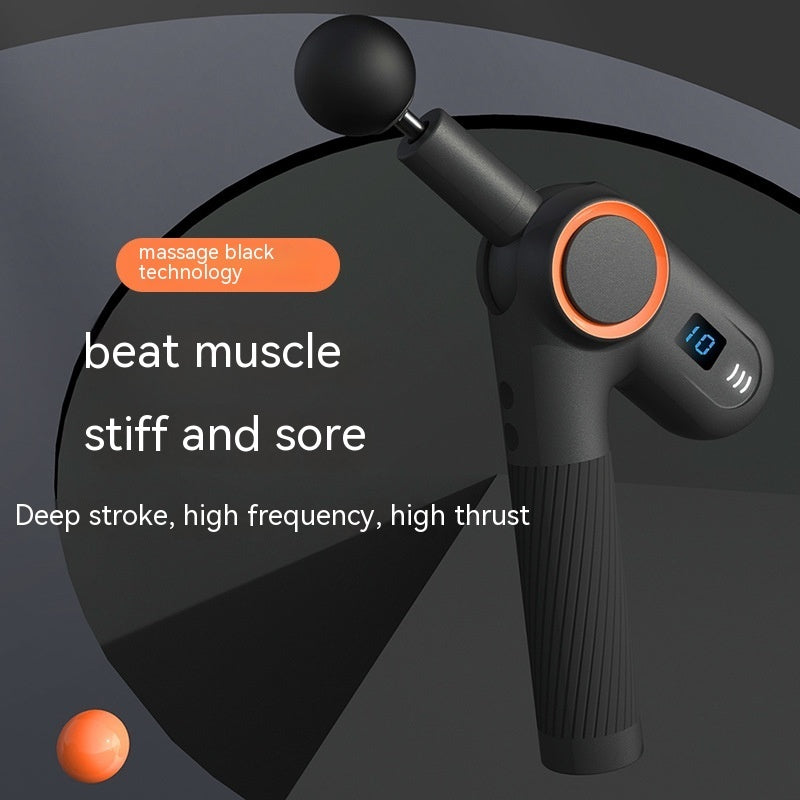 Pistolet de Massage Articulé (Tête Rotative & Rechargeable)