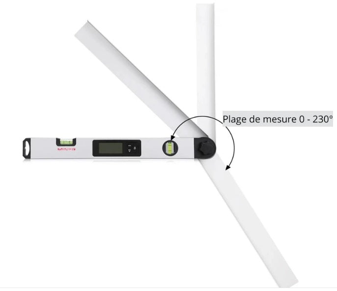 Digital Display Angle Meter  Level Infrared Angle Ruler