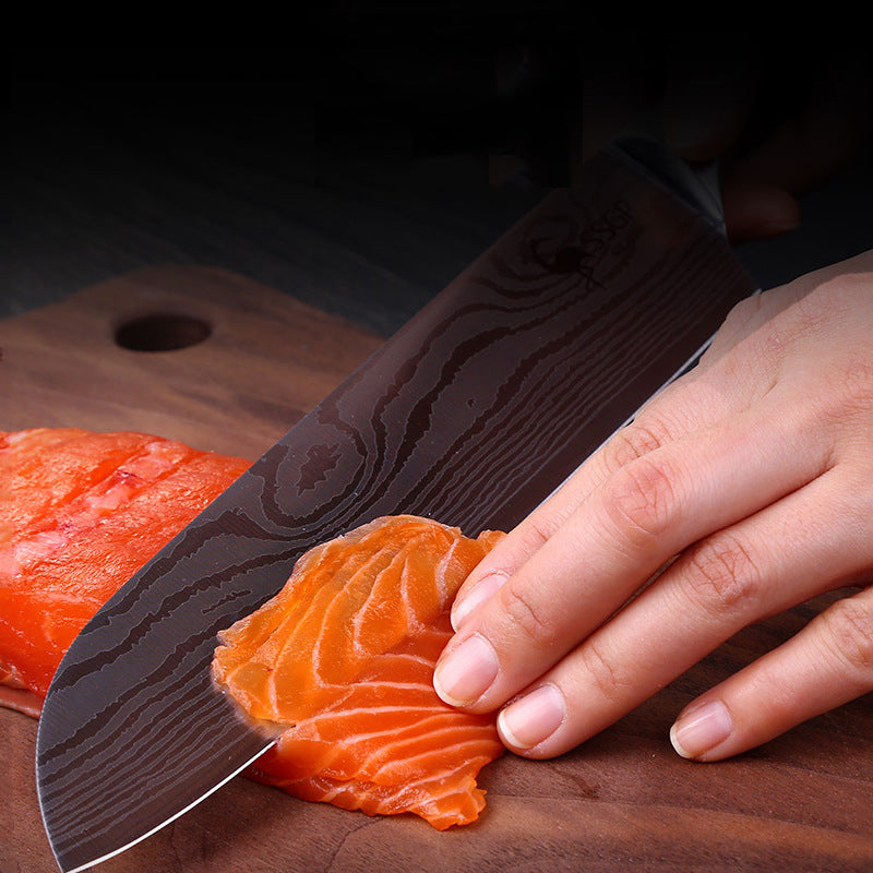 Couteau de cuisine Kasumi - Finition style Damas