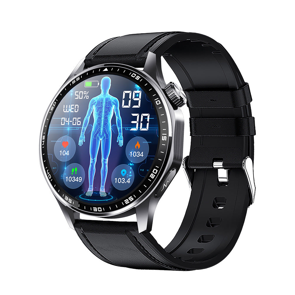 Montre sport F210 avec bracelet en silicone noir.