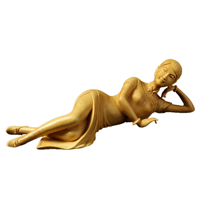Beauty Ornament Classical Beauty Wooden Craft Ornament