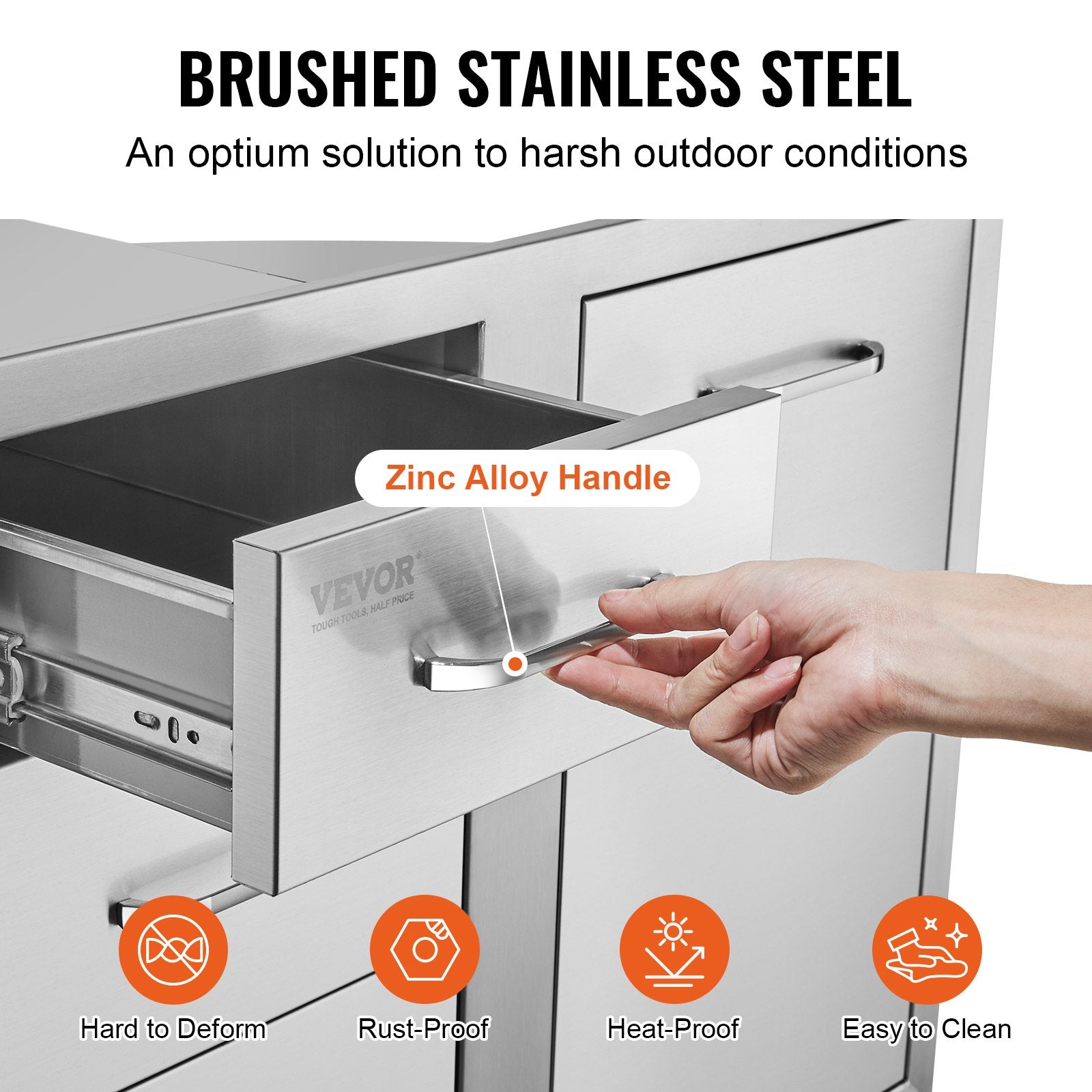 Outdoor Kitchen Door Drawer Combo