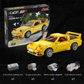 Double E 61022 Initial D Static Car Model Assembling Building Blocks