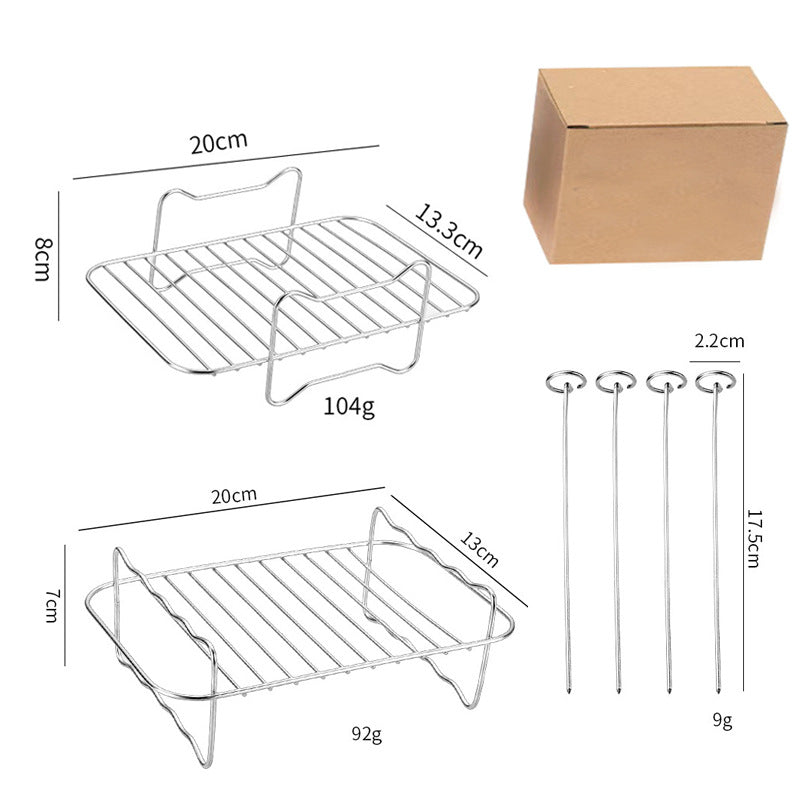 High Temperature Resistance Air Fryer Silicone Baking Tray Air Fryer Accessories