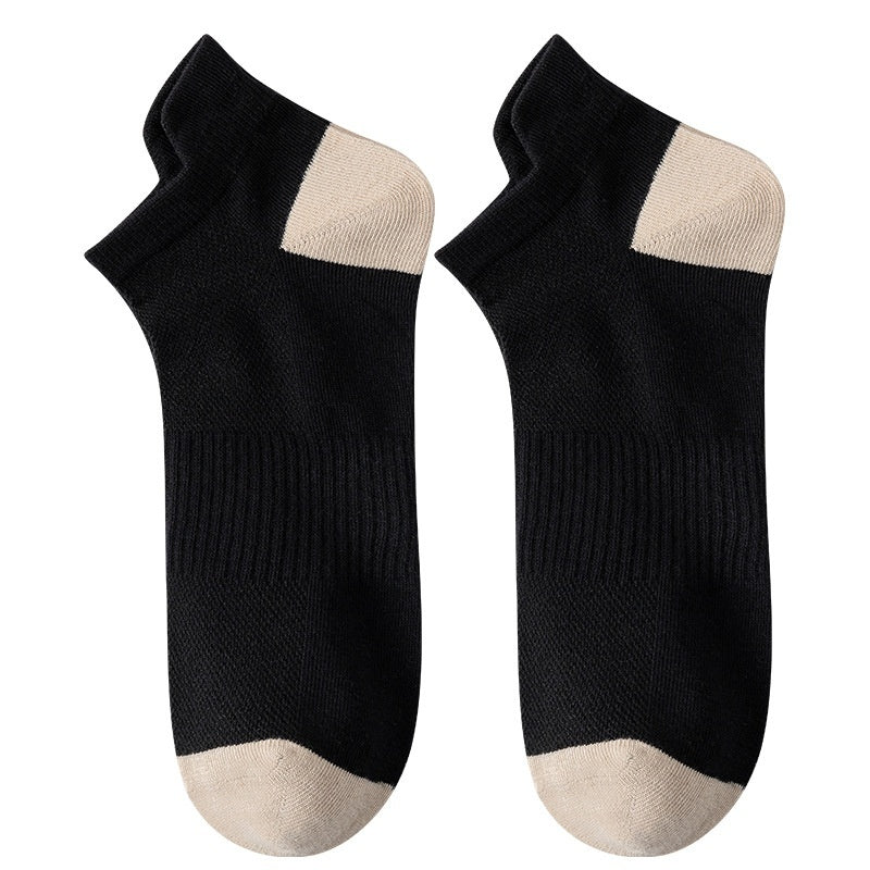 Summer Pure Short Cotton Socks For Teenagers