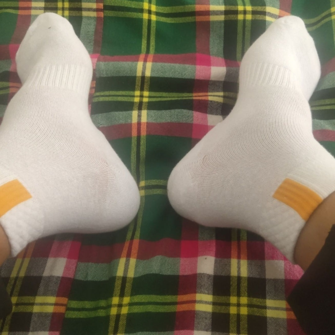 Invisible Height Increasing Heel Anti Cracking Socks Silicone Insoles