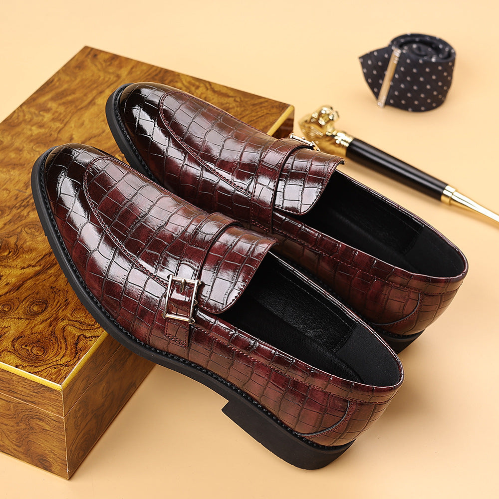 Mens Stylish Casual Plus-size Leather Shoes