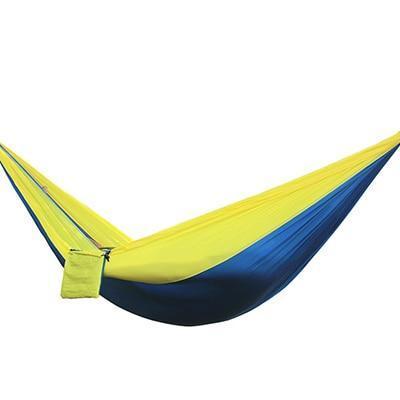 Hamac de randonnée portable en nylon parachute confortable
