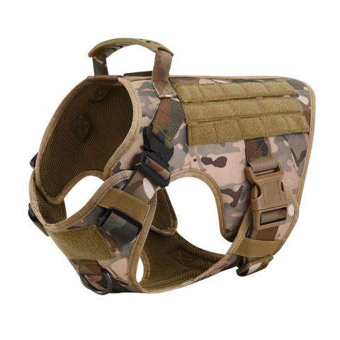Harnais Tactique K9 Ultra-Résistant - Confort & Contrôle Maximum
