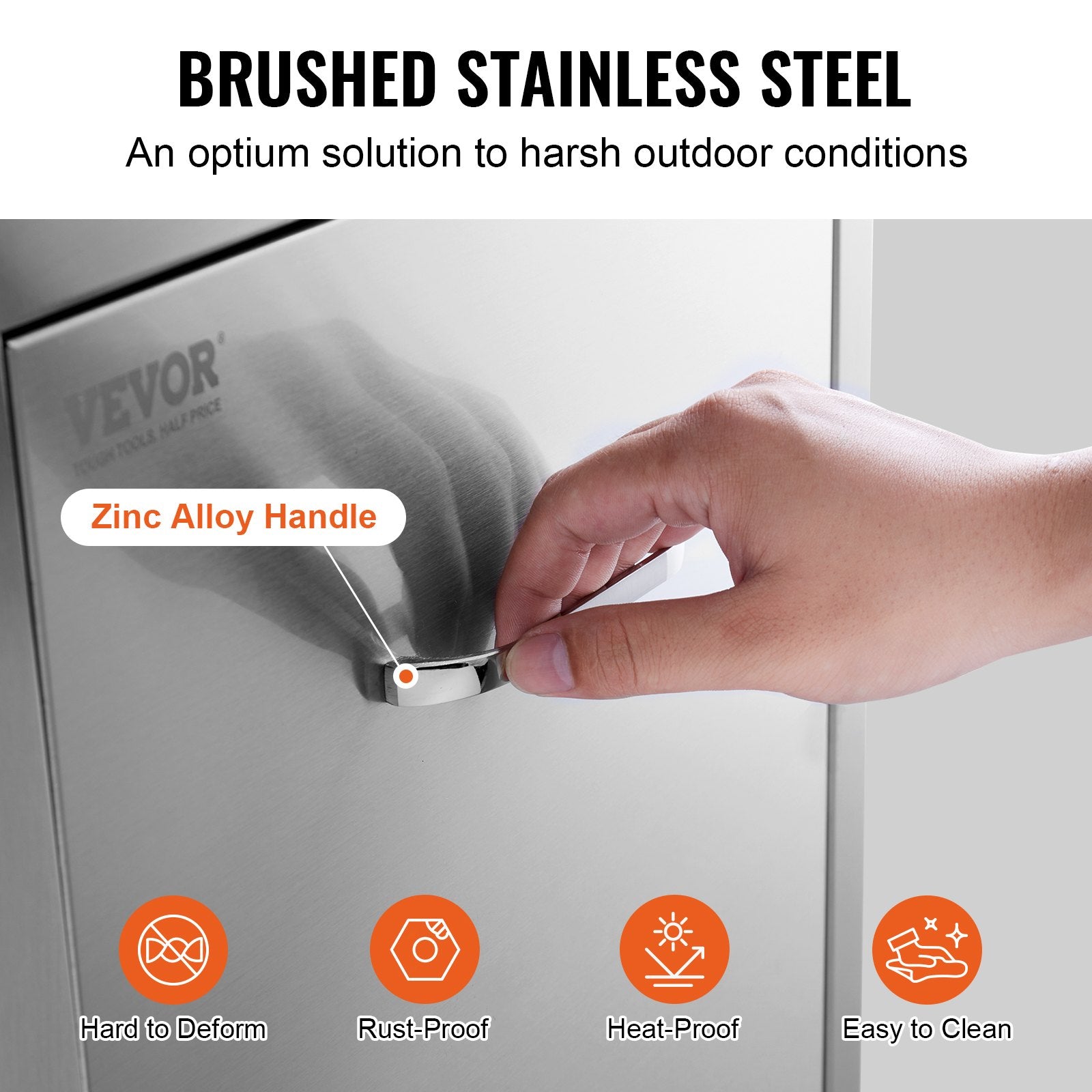 Outdoor Kitchen Stainless Steel Pull Out For Outdoor Kitchen BBQ Island
