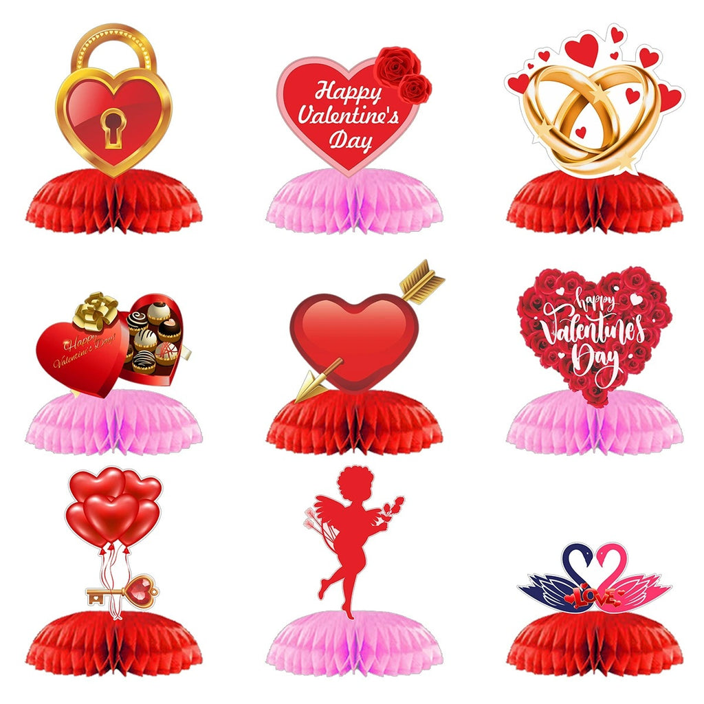 Wedding Proposal Party Table Decoration LOVE Honeycomb Ornament Customization