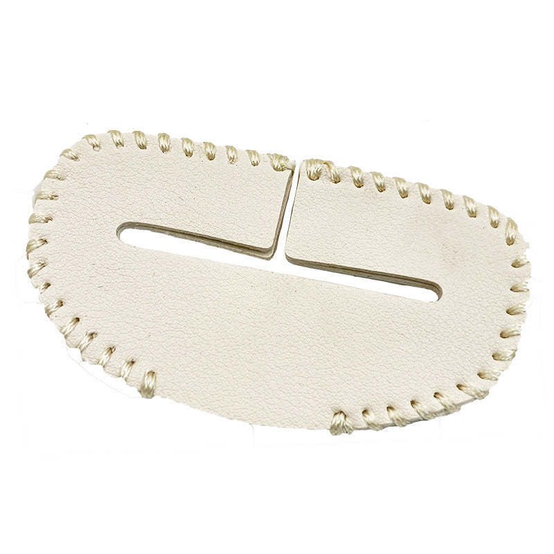 Car Safety Belt Bayonet Latch Protective Cover Seat Safety Belt Bump Proof Protective Leather Cover Interior Decoration