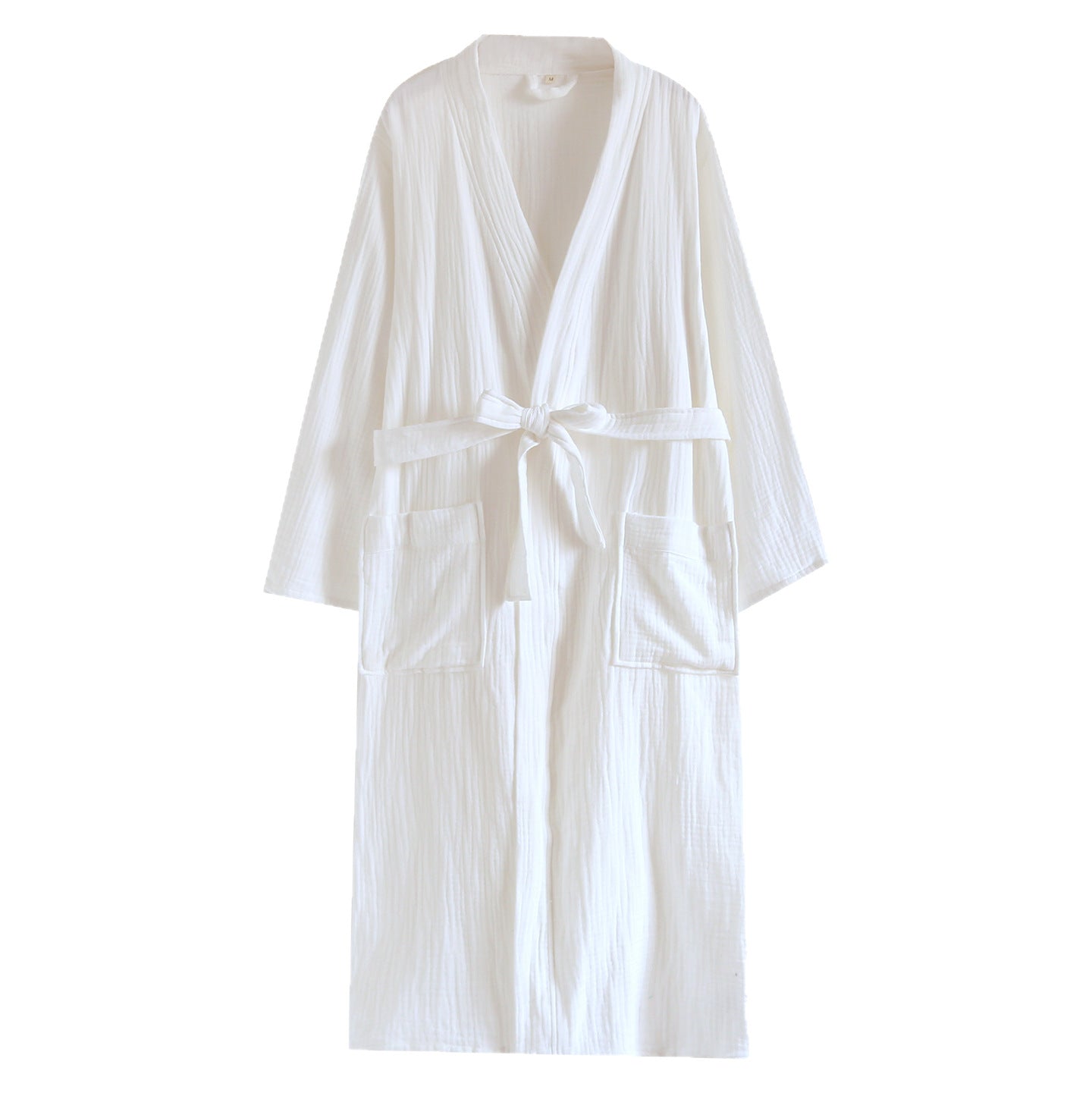 Pure Cotton Four-season Three-layer Gauze Bathrobe