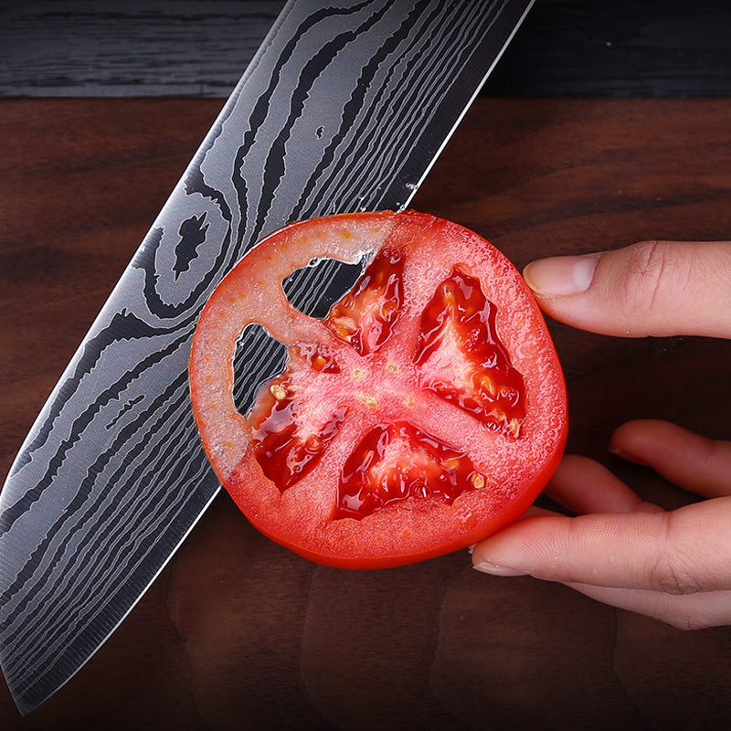 Couteau de cuisine Kasumi - Finition style Damas