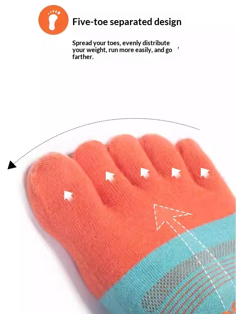 Men's And Women's Sports Running Marathon Trail Hiking Split Toe Socks