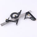 Horizontal angle multifunctional combination protractor