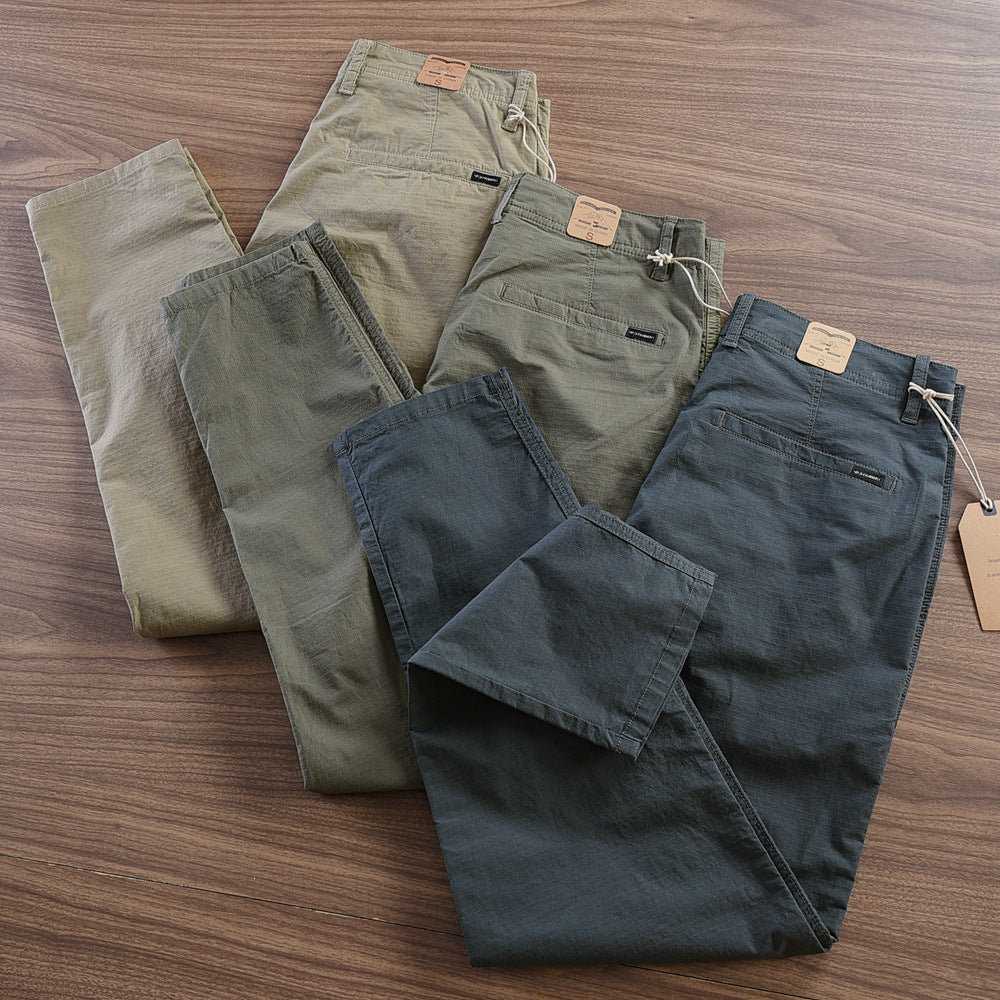 Summer Thin Breathable Men's Pencil Long Pants