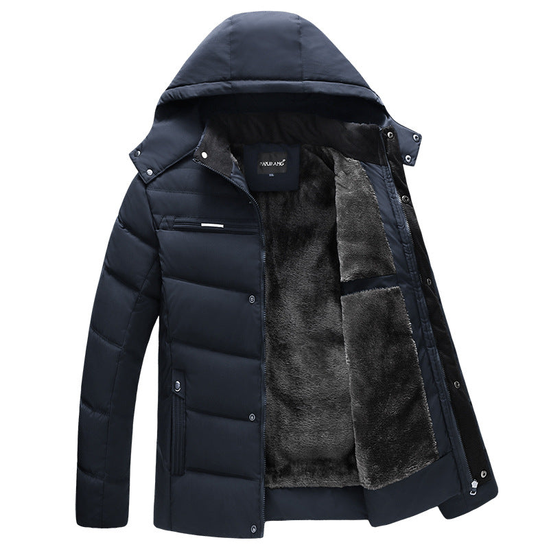 Manteau matelassée grande taille pour homme