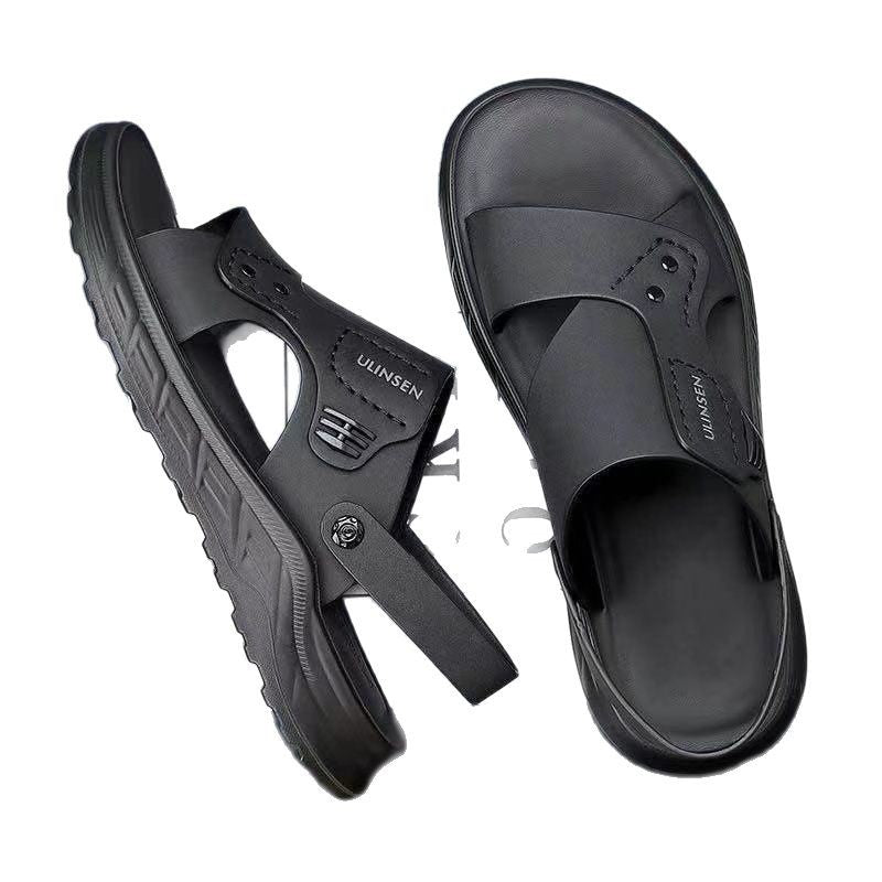 Waterproof Non-Slip Soft-Soled Mens Dual-Use Sandals