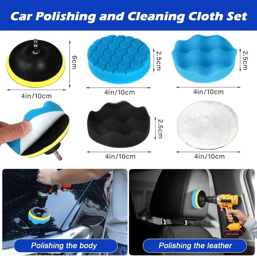 24-Piece Car Cleaning Tool Set