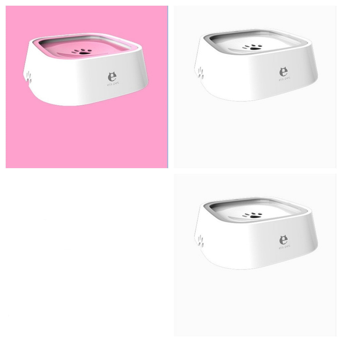 Bol d'Eau Anti-Débordement 1.5L – Distributeur à Disque Flottant pour Animaux