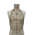 New Personalized Halterneck Backless Sexy Hollow-Out Body Chain
