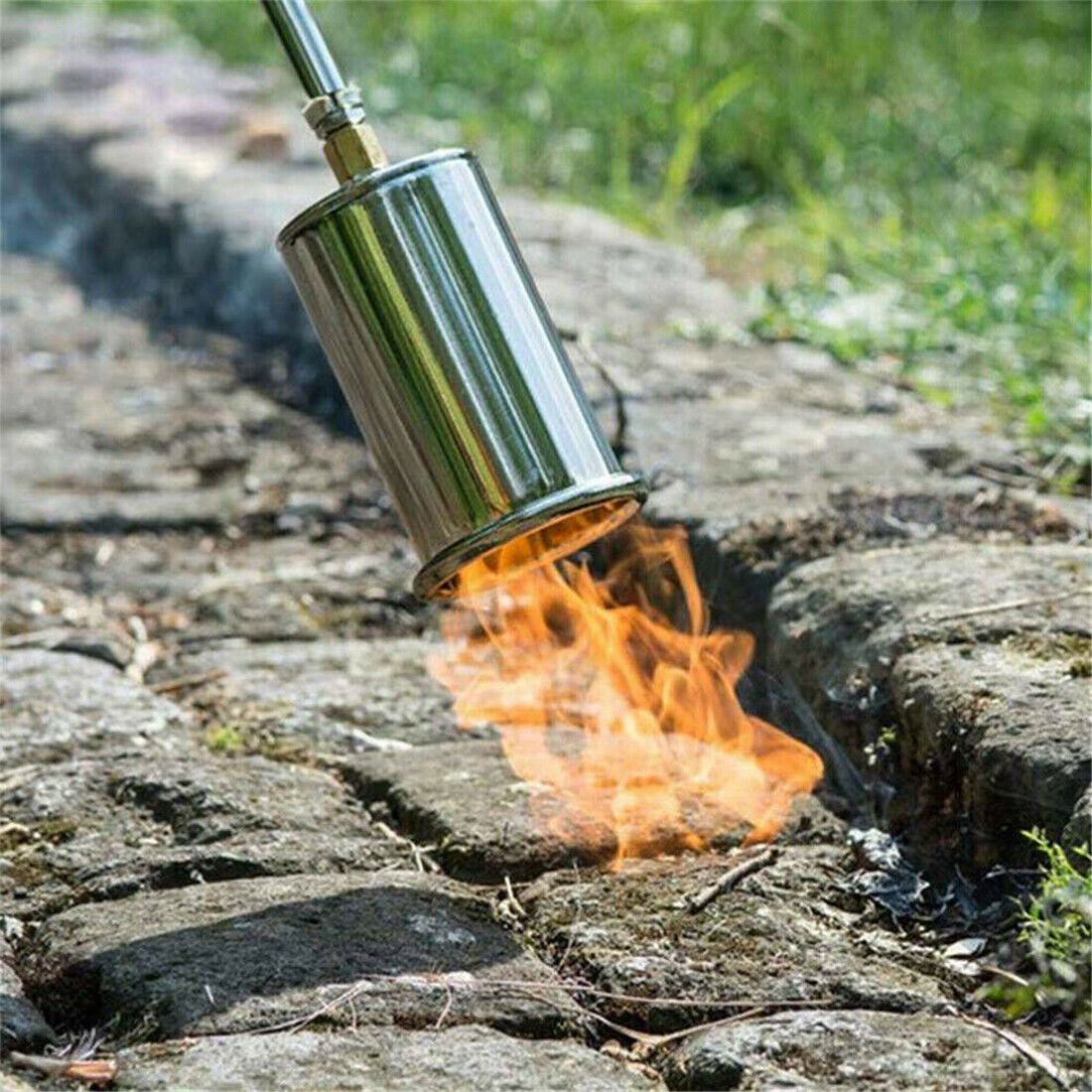 Long Arm Propane Butane Gas Torch Burner Blow Kit Roofers Roofing Brazing-Hose