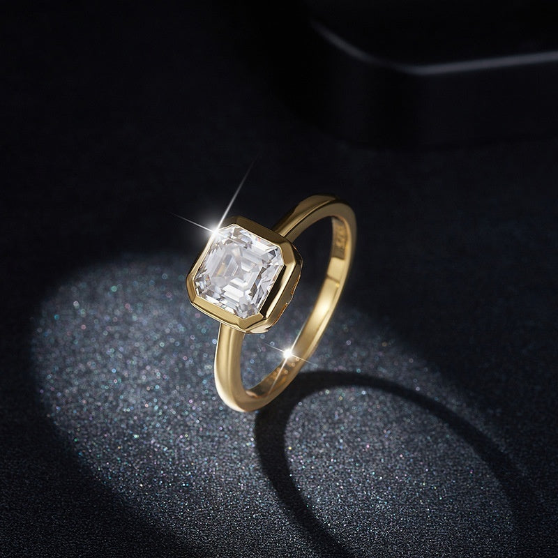 Design A Minimalist Pagoda-cut Diamond Ring