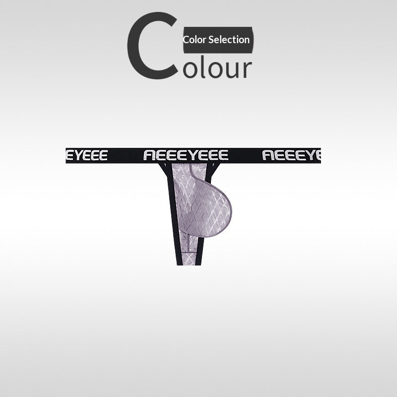 Men's Ice Silk Pants With Low Waist And Tight Stretch