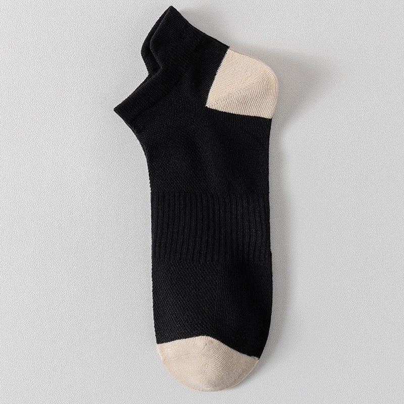Summer Pure Short Cotton Socks For Teenagers