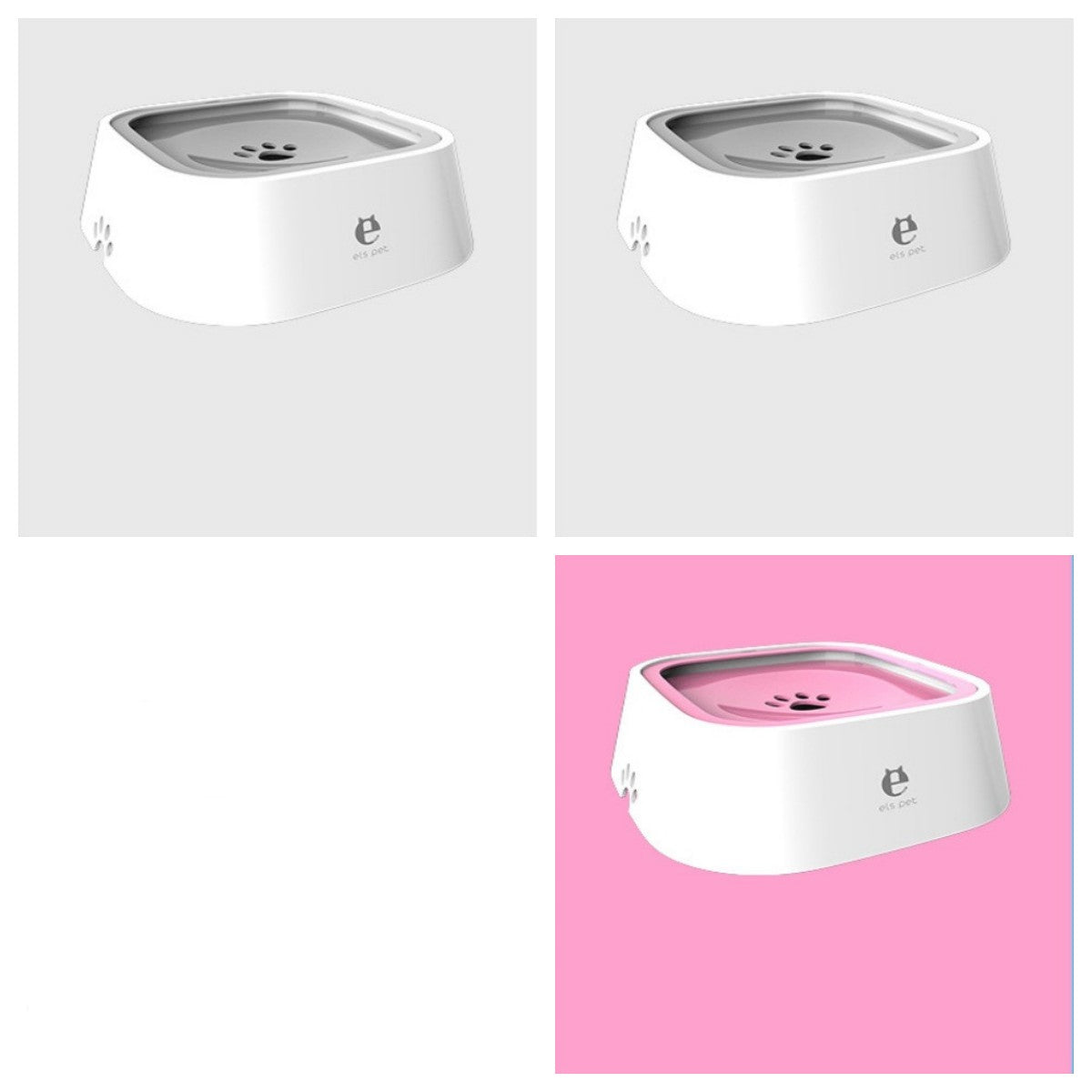 Bol d'Eau Anti-Débordement 1.5L – Distributeur à Disque Flottant pour Animaux
