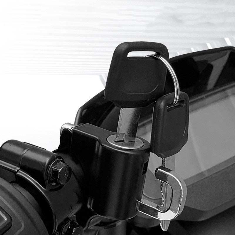 Anti-theft Fixed Multi-function Lock-bike-motorcycle-Handlebar Helmet Lock Universal