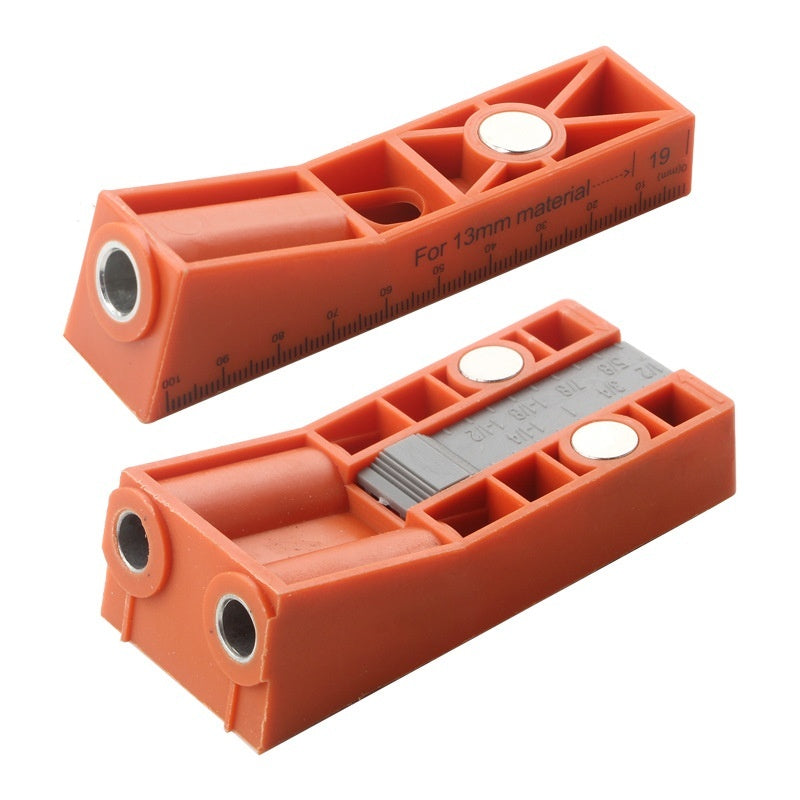 Woodworking Oblique Hole Punching Locator