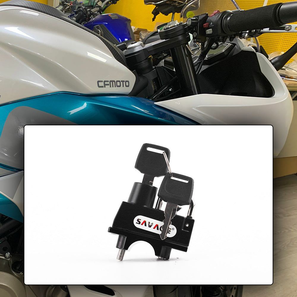 Modified Helmet Lock Hook Accessories High Anti-theft Coefficient Fixed