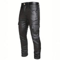 Mens Windproof PU Pants For Motorcycle And Outdoor Riding