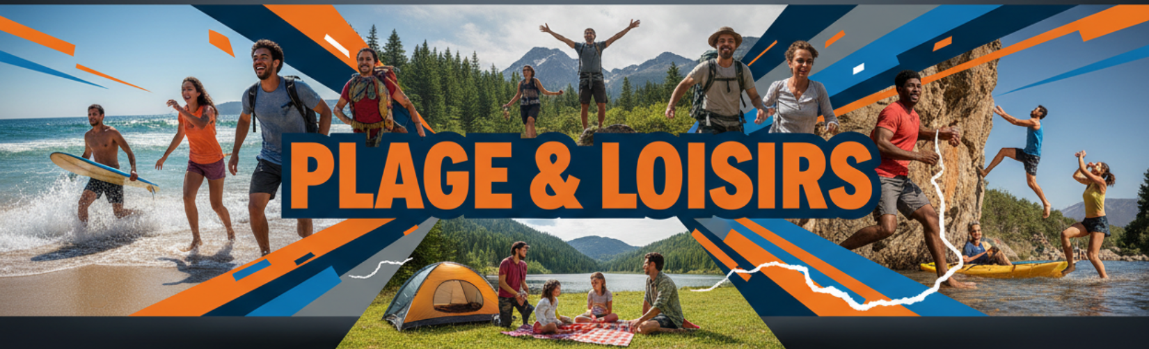 Bannière Plage & Loisirs