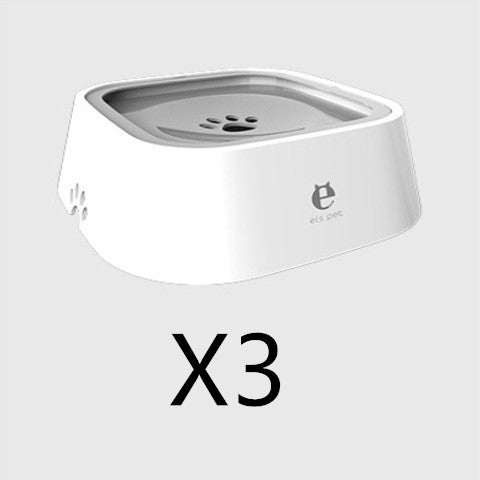 Bol d'Eau Anti-Débordement 1.5L – Distributeur à Disque Flottant pour Animaux